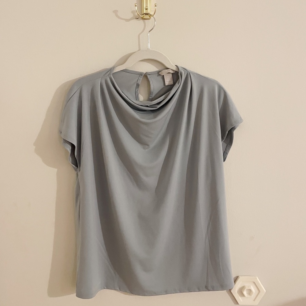 Light Sky Blue Blouse